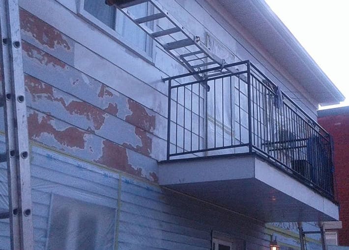 before painting exterior cladding Ottawa